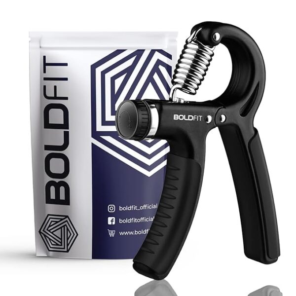 Boldfit Adjustable Hand Grip Strengthener, Hand Gripper for Men & Women (Copy)